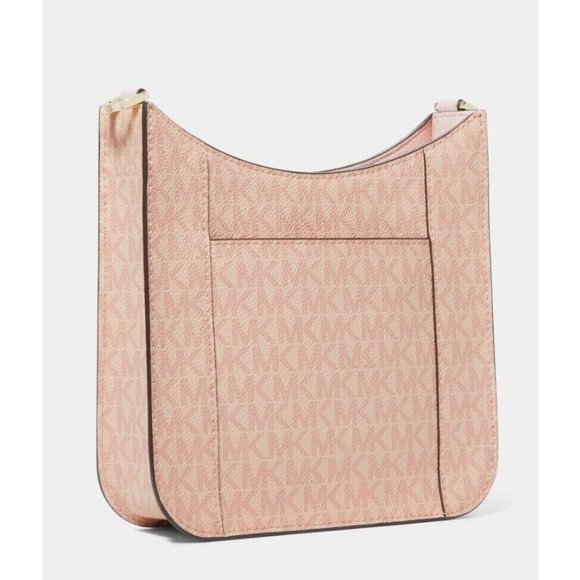 New Michael Kors Briley Small Logo Messenger Bag Ballet - Picture 3 of 4